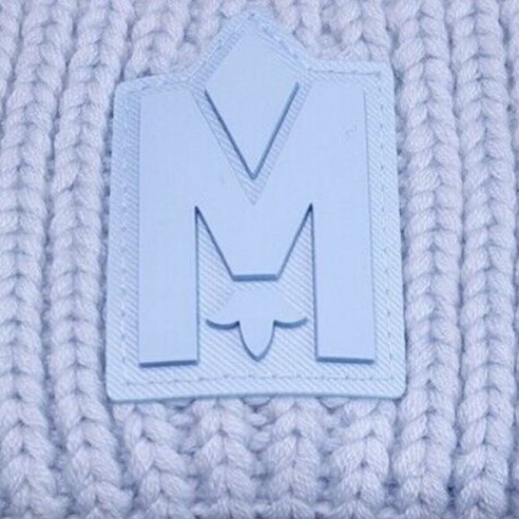NWT Mackage light blue knit hat - Picture 6 of 6